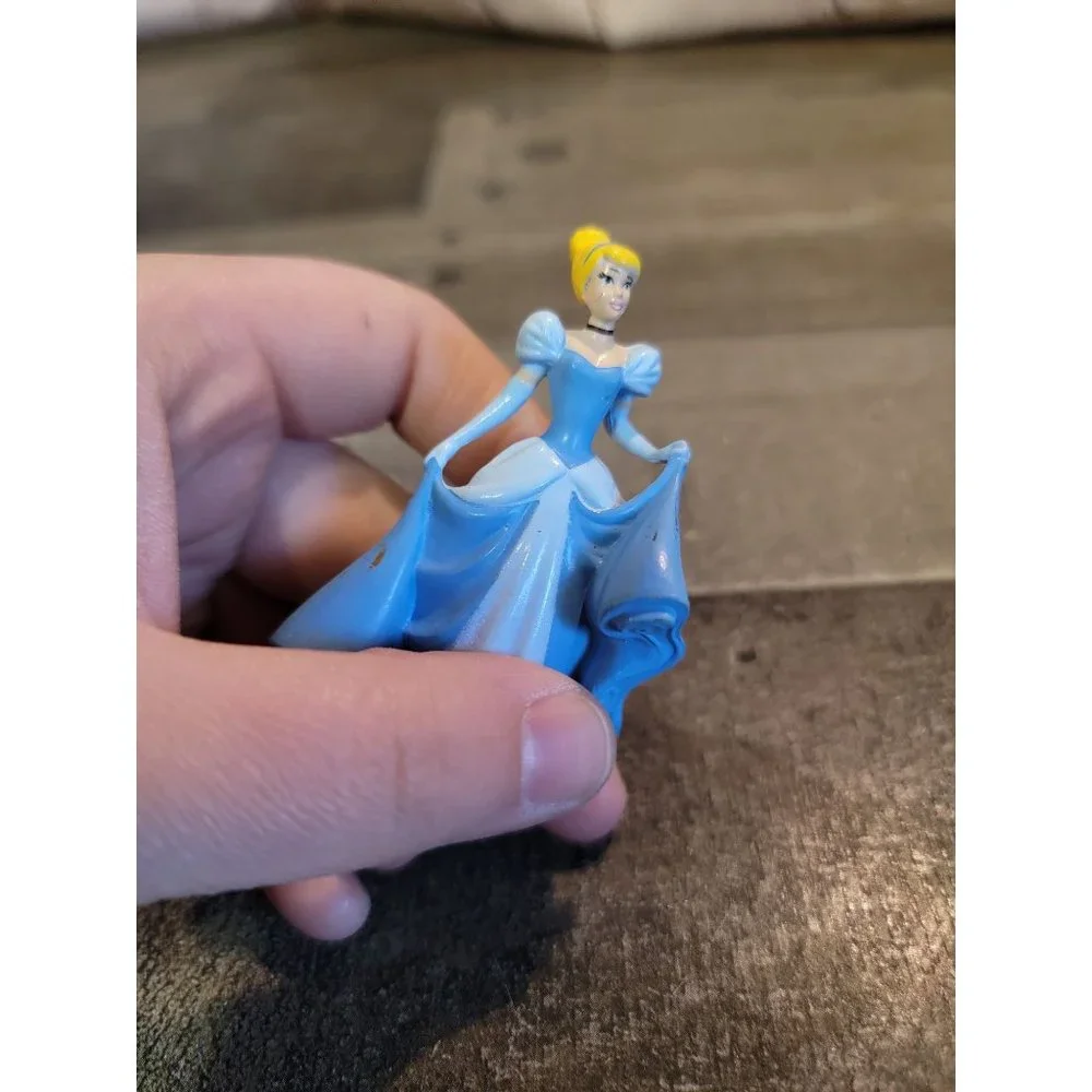 Mini blue‎ dress Cinderella AS IS princess toy figure Disney